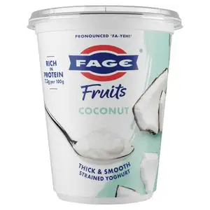 Fruits Coconut Thick & Smooth Yogurt - Fage