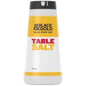 Table Salt - Black & Gold