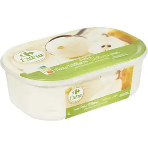 Williams Pear Sorbet Ice Cream - Carrefour