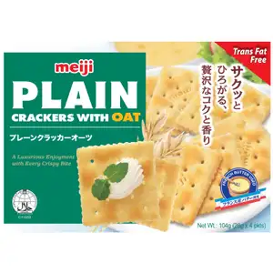 Plain Crackers with Oat - Meiji