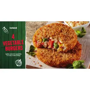 Vegetable Burger Patties - Iceland