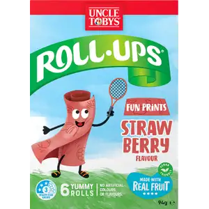 Roll Ups Strawberry Flavor - Uncle Tobys