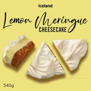Lemon Meringue Cheesecake - Iceland