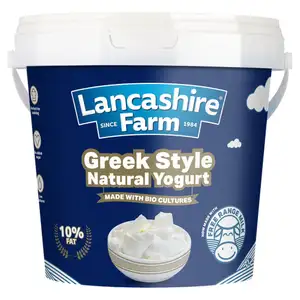 Greek Style Natural Yogurt - Lancashire Farm