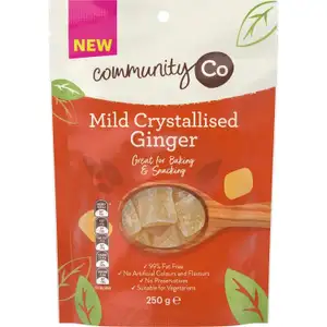 Ginger Mild Crystallised - CommunityCo