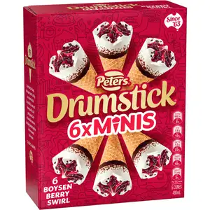Minis Drumstick Boysen Berry Swirl - Peters