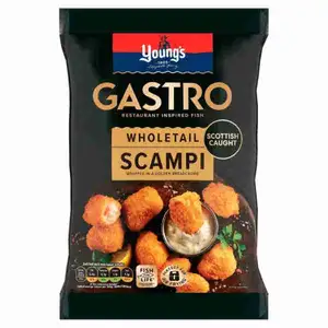 Gastro Wholetail Scampi - Young's