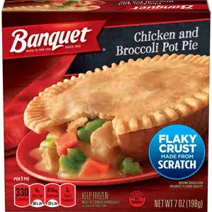 Chicken and Broccoli Pot Pie - Banquet