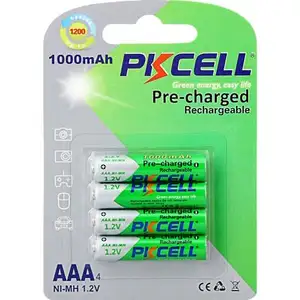 Pre-Charged 1.2V AAA4 - Pkcell