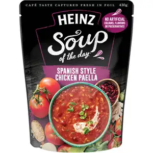 Spanish Style Chicken Paella Soup - Heinz