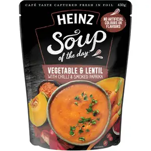 Vegetable & Lentil with Chilli & Smoked Paprika - Heinz