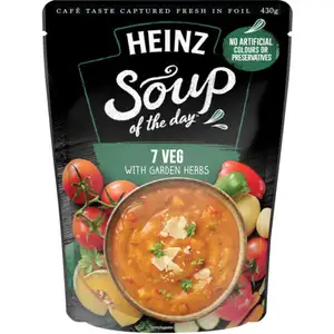 7 Vegetable with Garden Herbs Soup - Heinz
