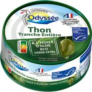 Tuna in Organic Extra Virgin Olive Oil - Odyssée