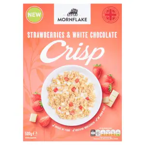 Strawberries & White Chocolate Crips - Mornflake