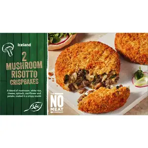 Mushroom Risotto Cripbake - Iceland