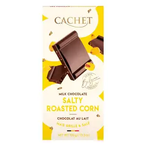 Milk Chocolate with Salty Roasted Corn - Cachet
