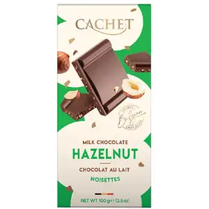 Milk Chocolate with Hazelnut - Cachet