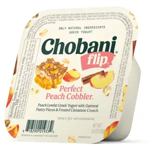 Perfect Peach Cobbler Yogurt - Chobani
