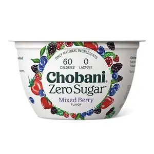Zero Sugar Mixed Berry Flavored Yogurt - Chobani