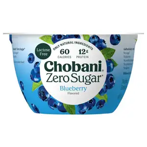 Zero Sugar Blueberry Protein Yogurt - Chobani