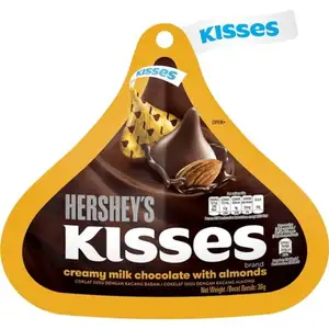 Kisses Creamy Milk Chocolate with Almond - Hershey's