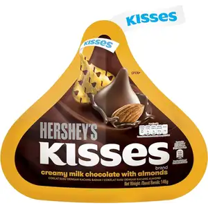 Kisses Creamy Milk Chocolate with Almond - Hershey's