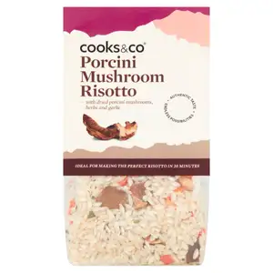 Porcini Mushroom Risotto - Cooks & Co - Cooks & Co