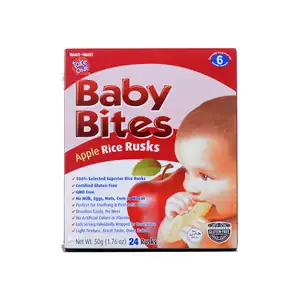 Apple Rice Rusks - Baby Bites