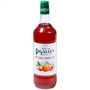 Peach & Apricot Syrup - Bigallet