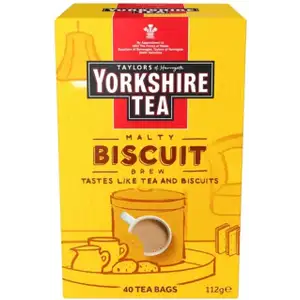 Malty Biscuit Brew Tea - Yorkshire Tea