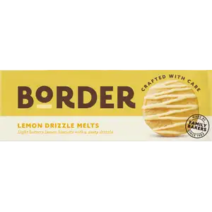Lemon Drizzle Melt Biscuits - Border