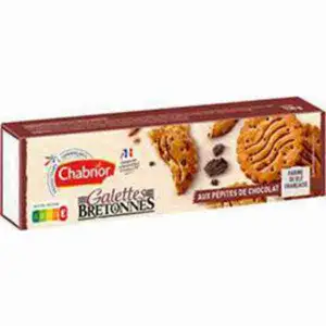 Choco Chips Galettes Bretonnes - Chabrior