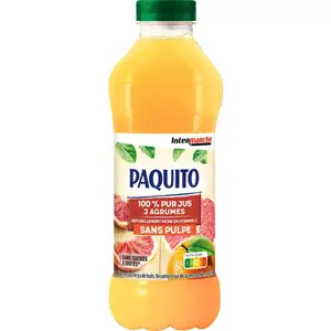 3-Citrus Juice Pulp Free and No Added Sugar - Paquito
