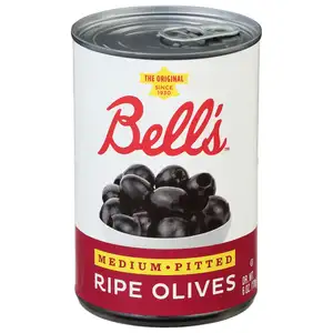 Black Ripe Olives Medium Pitted - Bell's