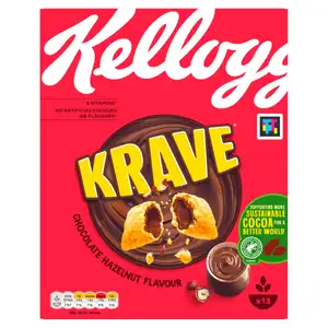 Krave Chocolate Hazelnut Flavour - Kellogg's