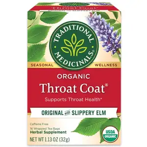 Organic Throat Coat Tea - Traditional Medicinals