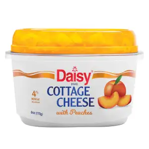 Cottage Cheese with Peaches - Daisy - Daisy
