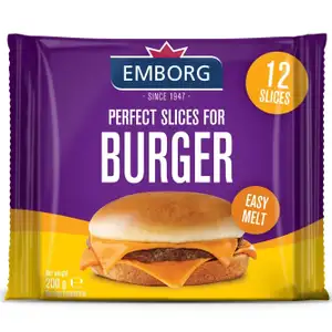 Perfect Slices for Burger - Emborg
