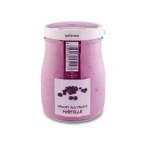 Sweetened Yogurt with Blueberry - Beillevaire