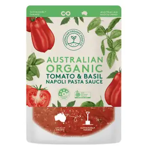 Organic Tomato & Basil Napoli Pasta Sauce - AOFC - AOFC