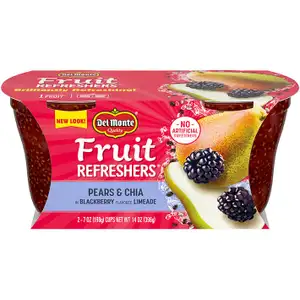 Fruit Refreshers Pear & Chia By Blackberry Flavored Limeade - Del Monte