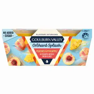 Peaches & Pineapple in Pineapple Infused Water & Juice No Added Sugar - Goulburn Valley