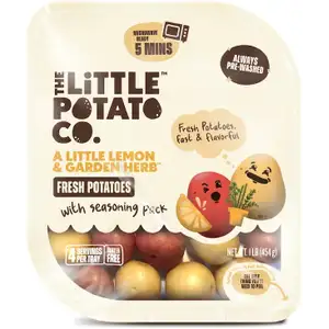 A Little Lemon & Garden Herb Fresh Potatoes with Seasoning Pack - The Little Potato Co.