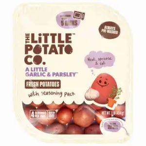 A Little Garlic & Parsley Fresh Potatoes with Seasoning Pack - The Little Potato Co.