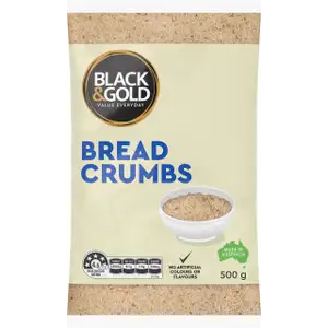 Bread Crumbs - Black & Gold
