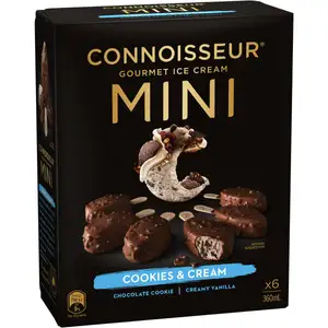 Cookie & Cream Mini Gourmet Ice Cream - Connoisseur