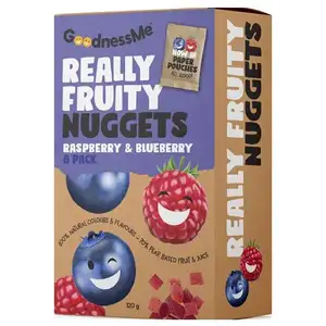 Really Fruity Nuggets Raspberry & Blueberry - GoodnessMe