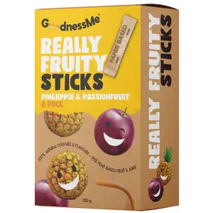 Really Fruity Sticks Pineapple & PassionFruit - GoodnessMe