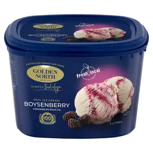 Boysenberry Ice Cream - Golden North