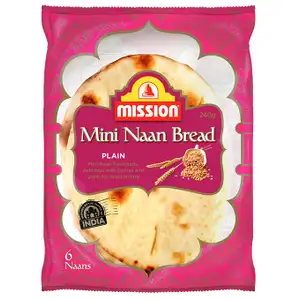 Mini Naan Bread - Mission